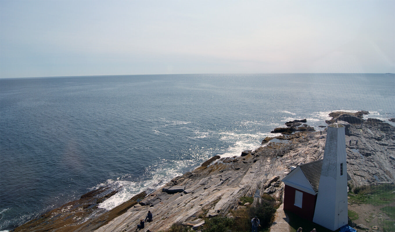 Rocky island  near Muscongus Bay