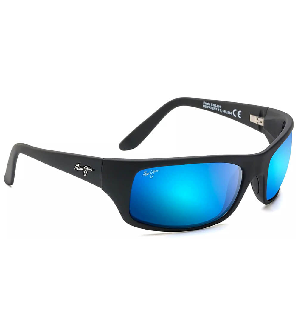 Blaue hawaii polarisierte Gläser von Maui Jim Peahi