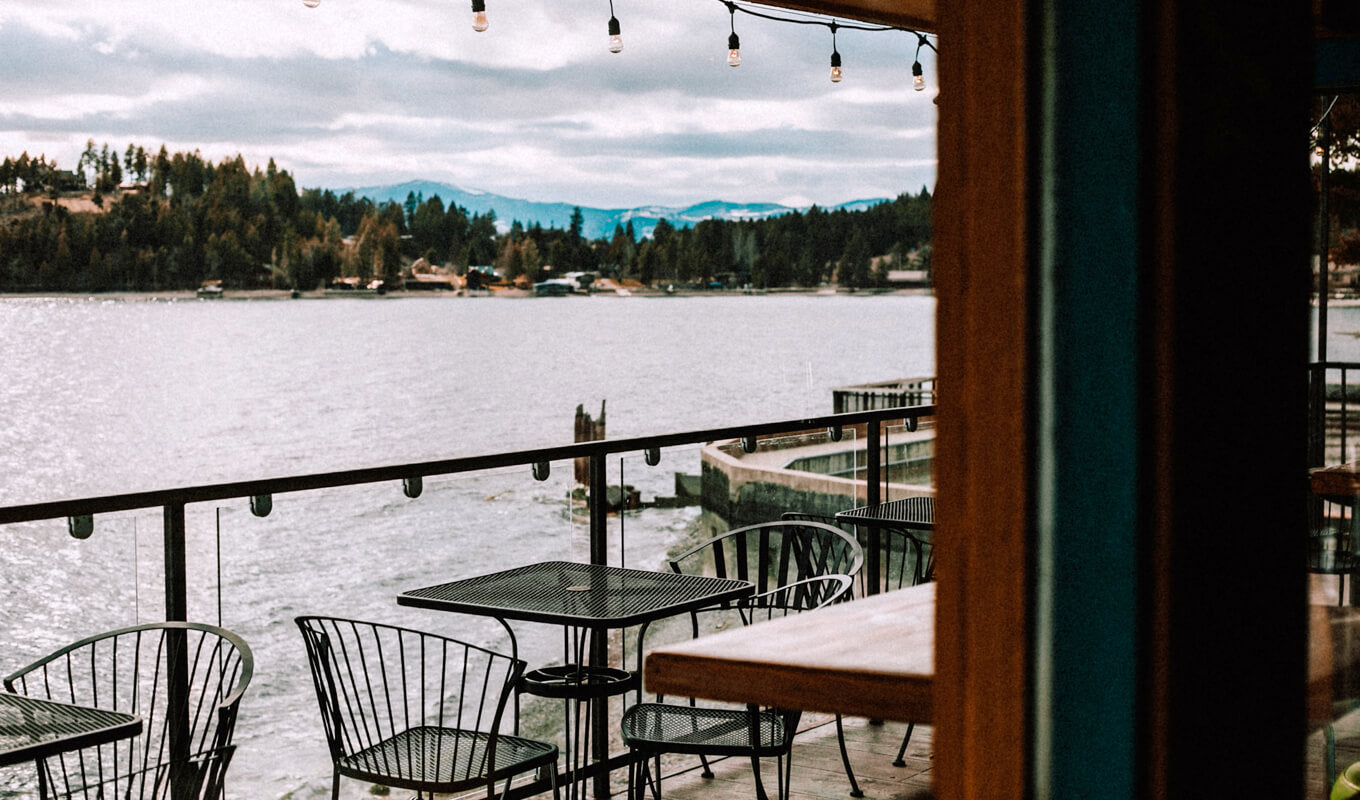 Flathead lake and river