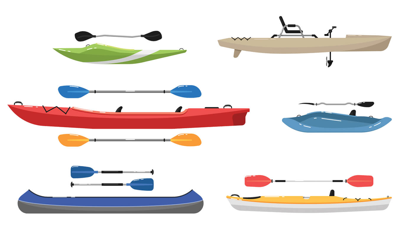 Kayak hull types
