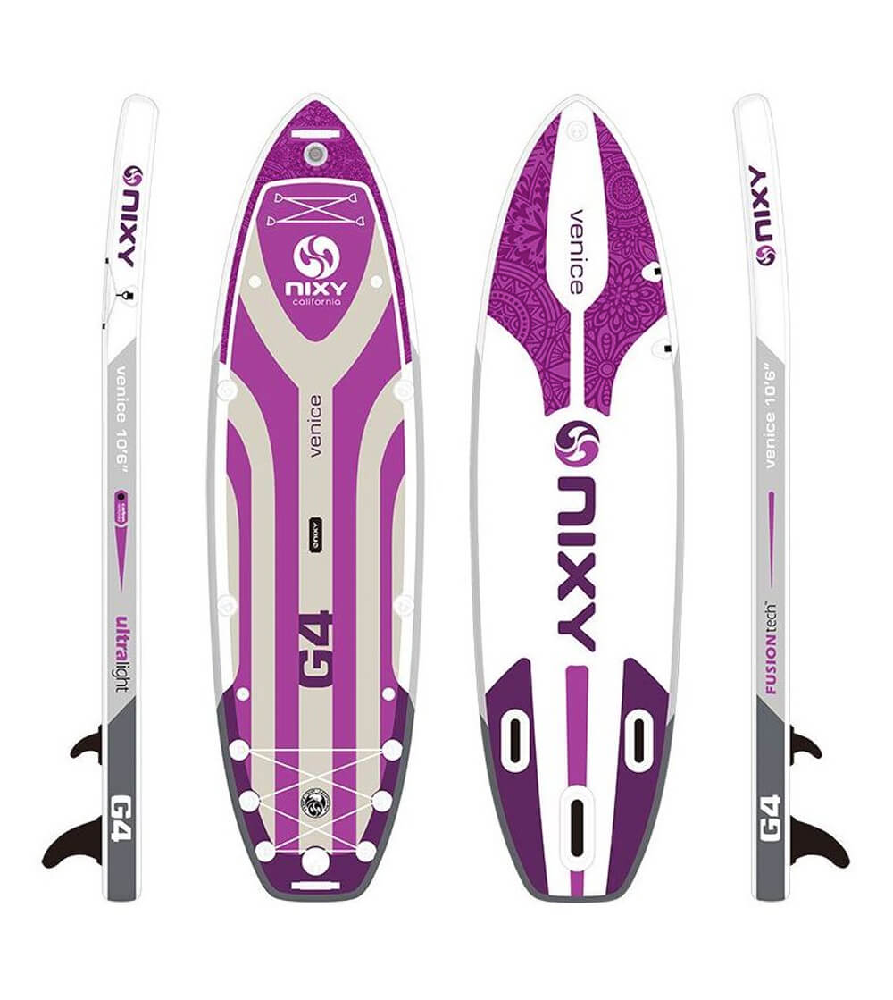 NIXY Venice Yoga SUP Board für Side Plank