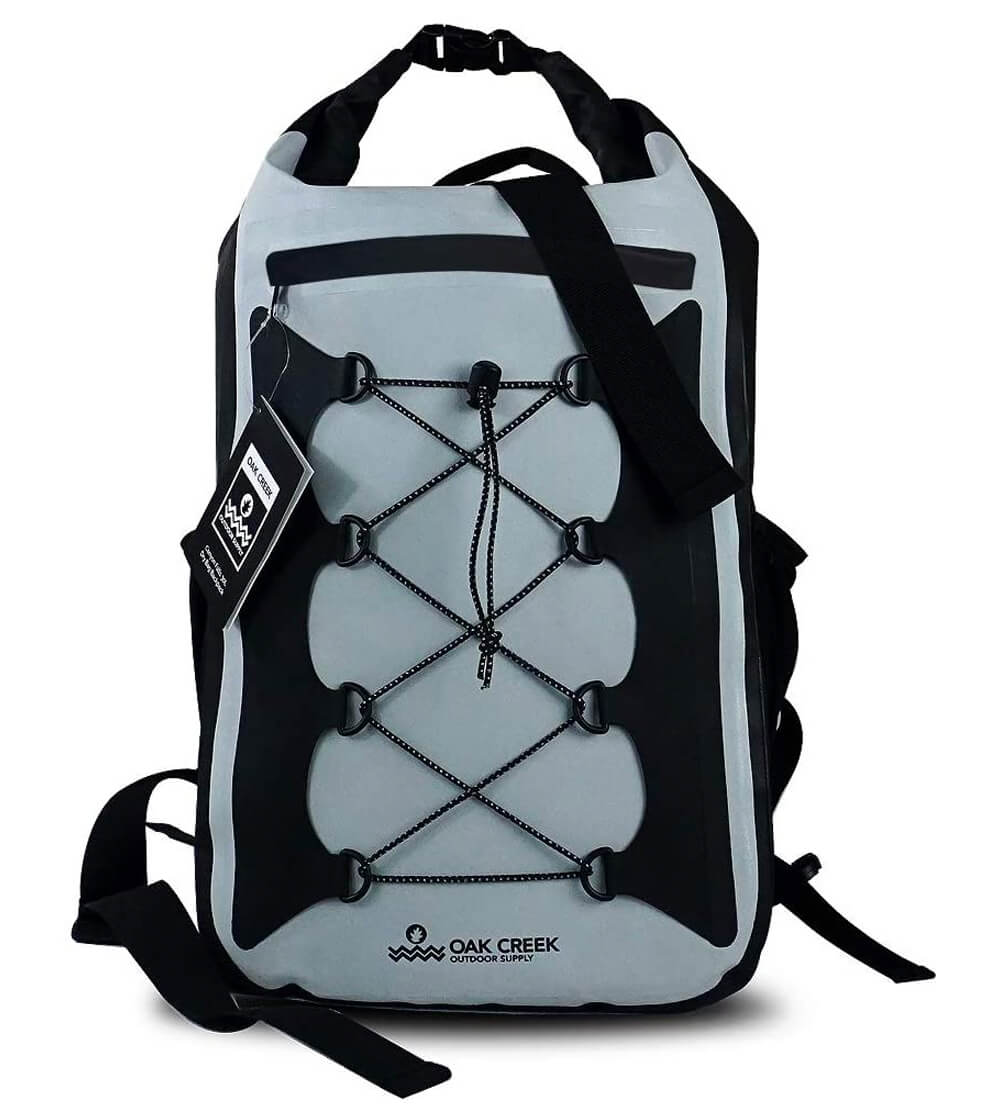 Gray Oak Creek Canyon Falls waterproof backpack