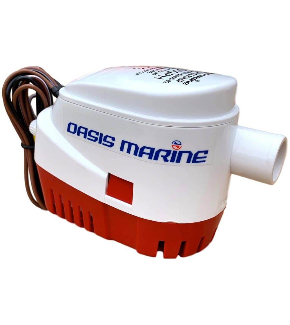 Automatic Submersible Boat Bilge Water Pump, Oasis Marine