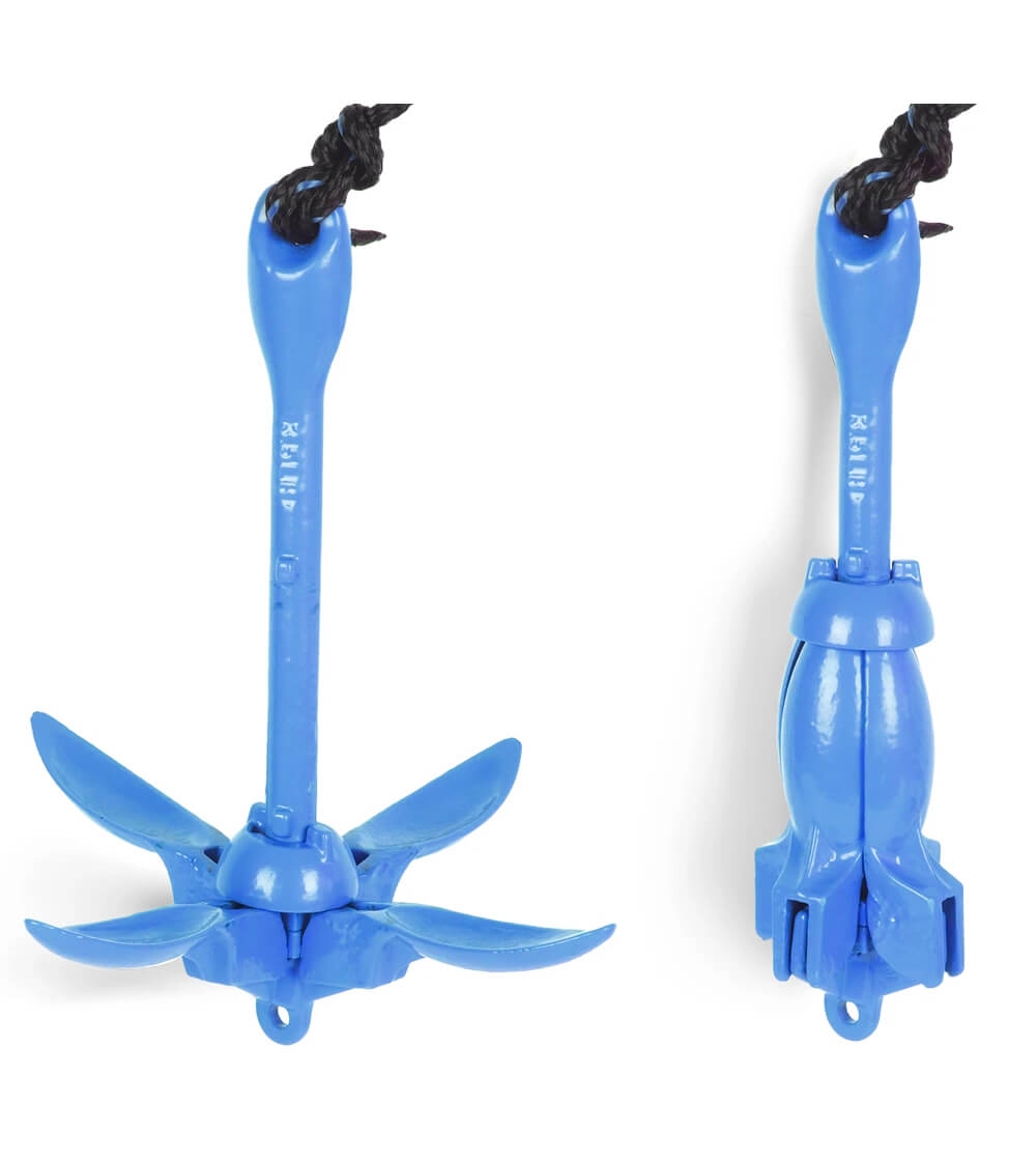 Blue gili grapnel anchor kit