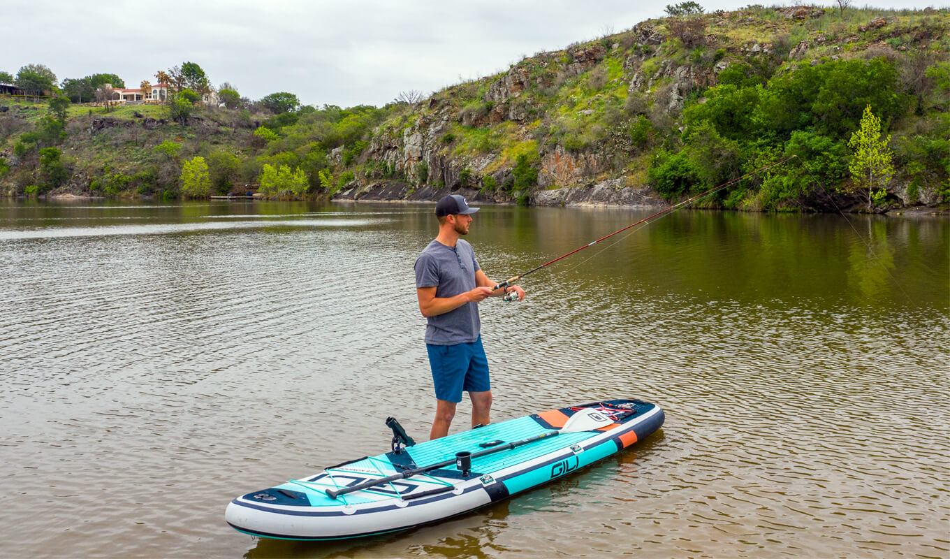 How To Create The Best Paddle Board Fishing Setup: Join The SUP Fishin -  Gili Sports UK