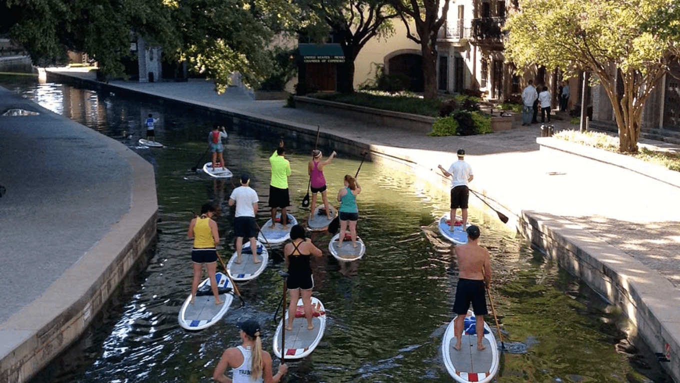 Paddle board dallas - lake carolyn