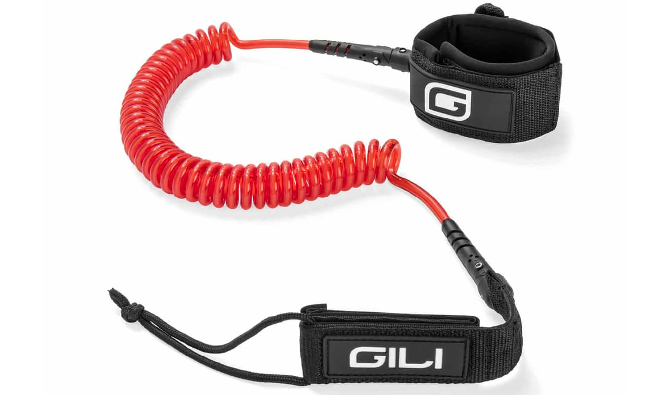 Parts of an SUP leash