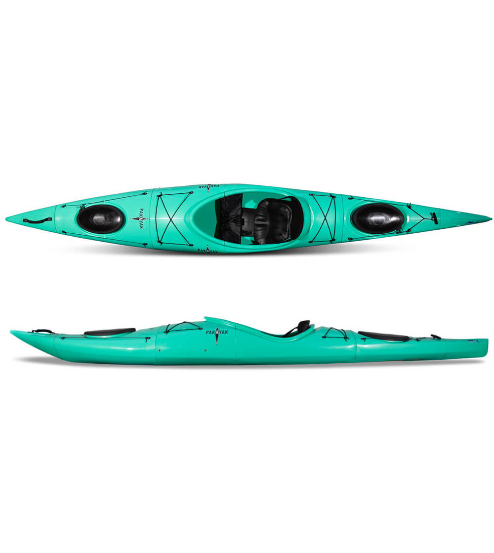 Pakayak premium packable kayak, green
