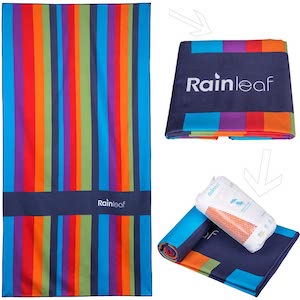 Rainleaf Microfiber Beach Towel