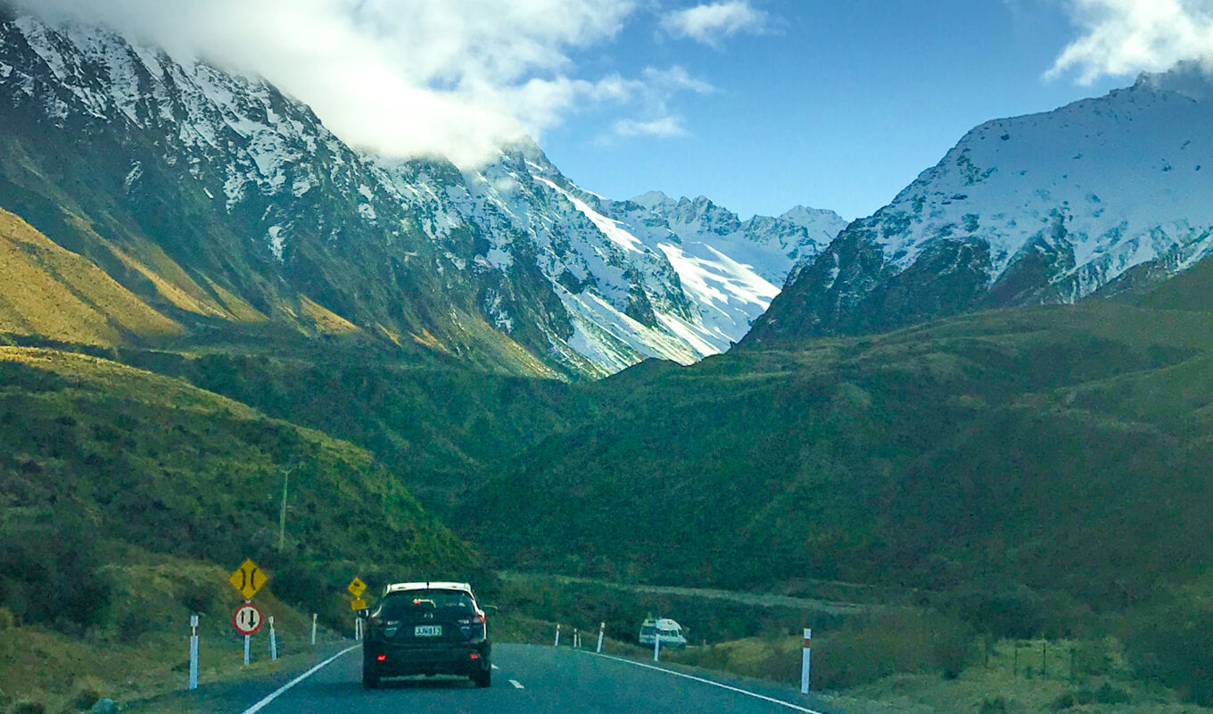 Scenic Driving Aktivität mit mittlerem Risiko