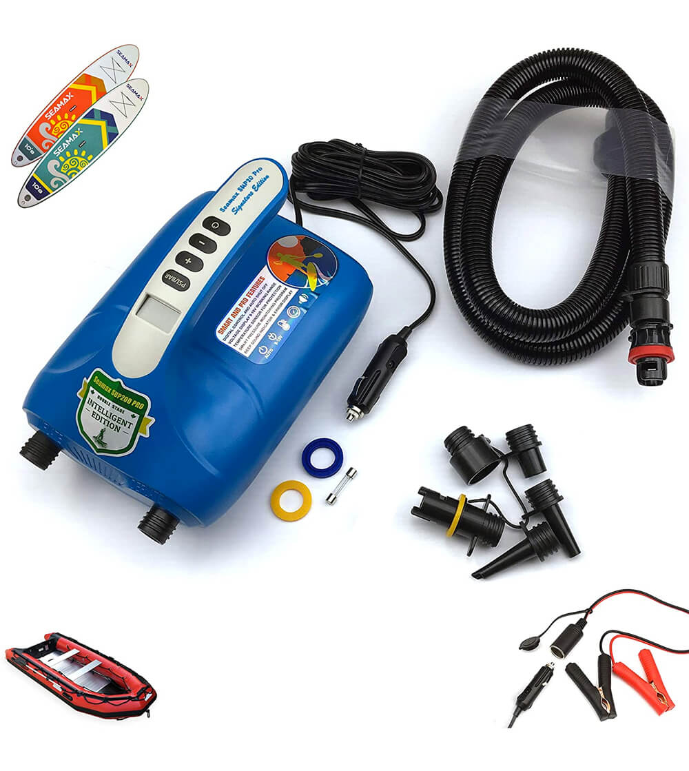 Seamax SUP double stage electric air pump