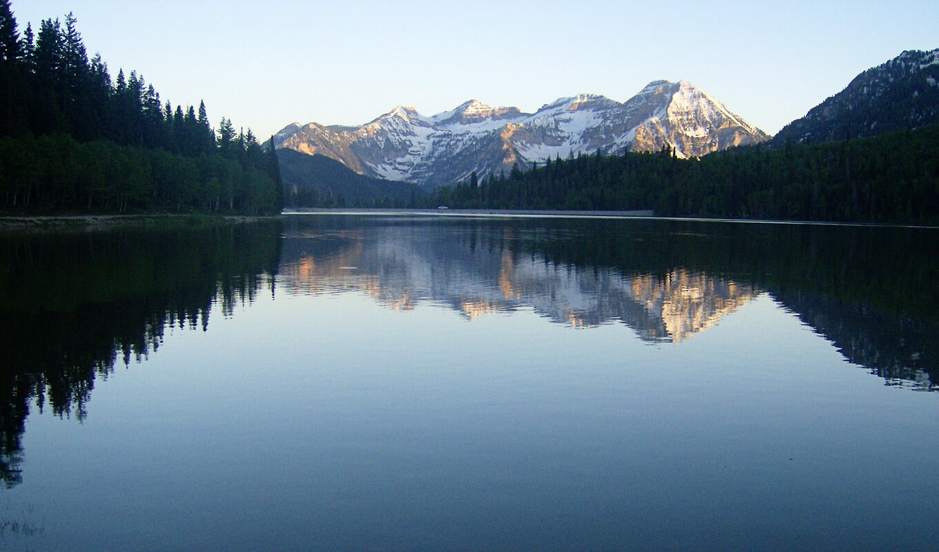 Paddeln Sie im Silver Lake Flat Reservoir