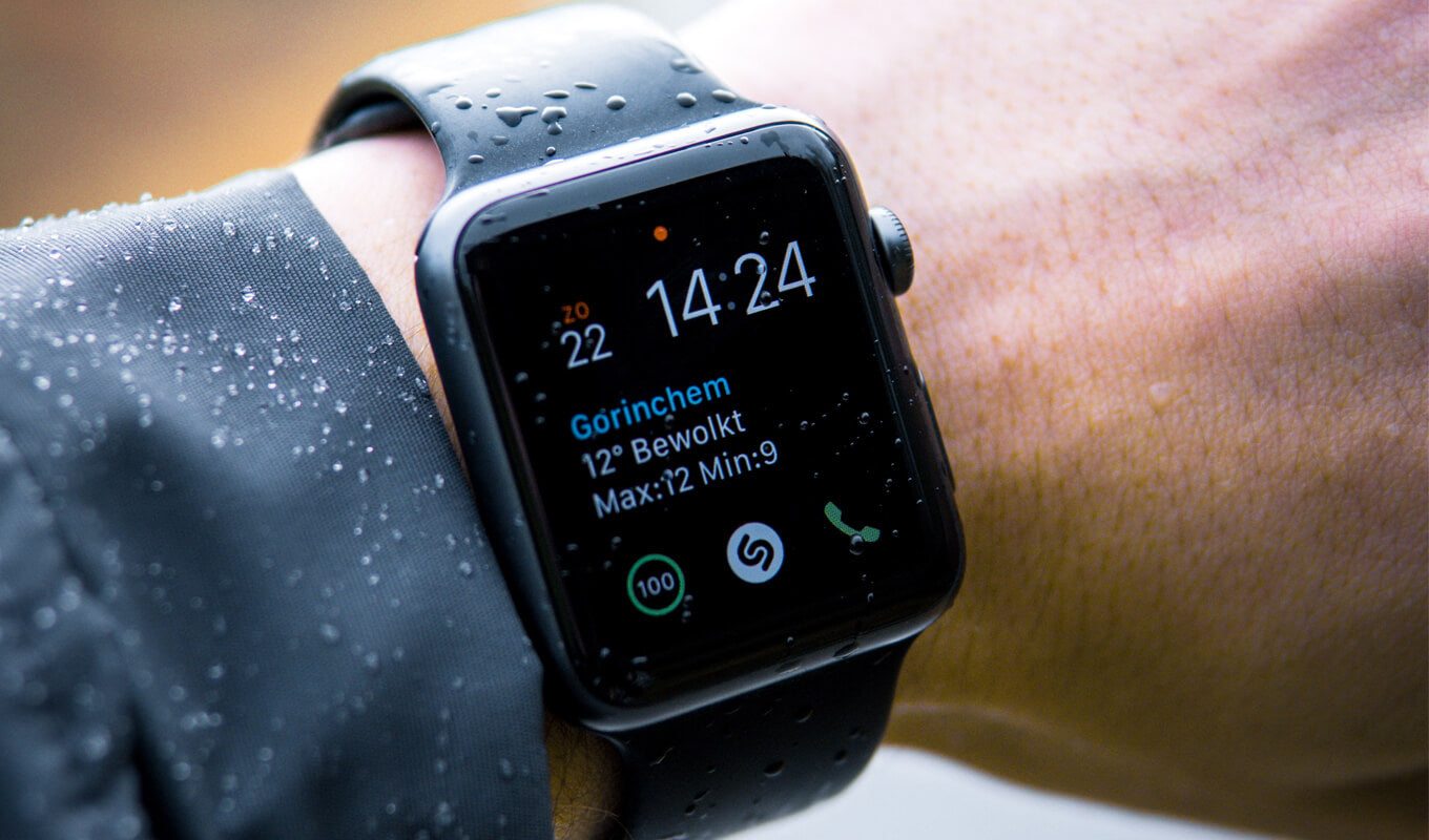 Water resistant smartwatch