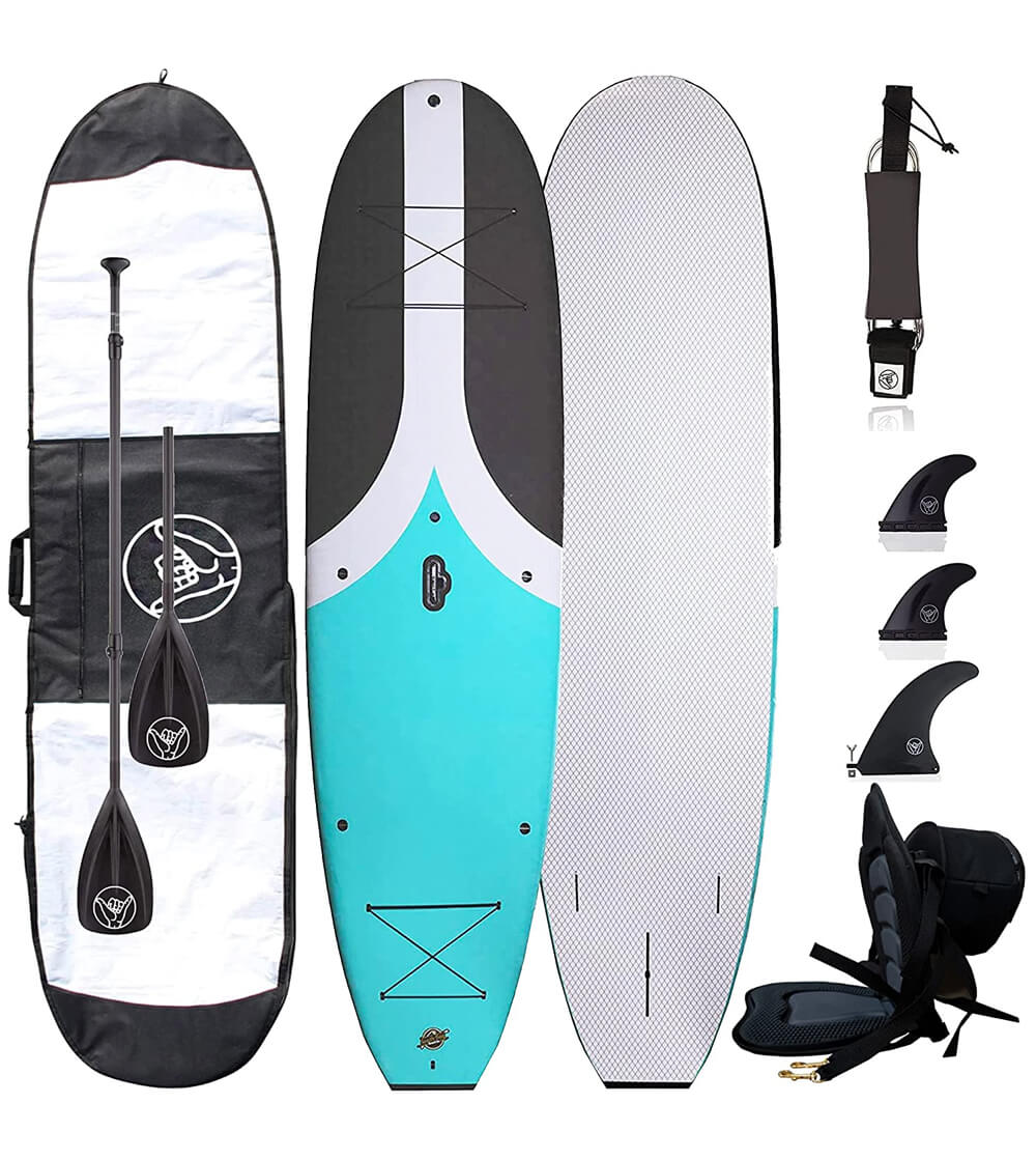 10'4 Big Cruiser Sup South Bay Board-Paket