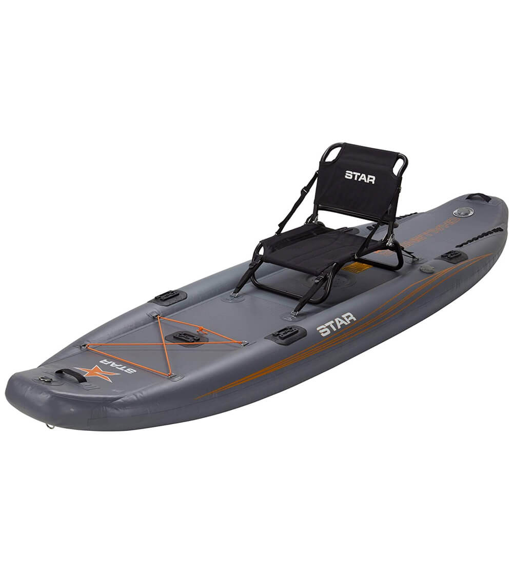 Star Challenger Inflatable Sit-On-Top Fishing Kayak One Color