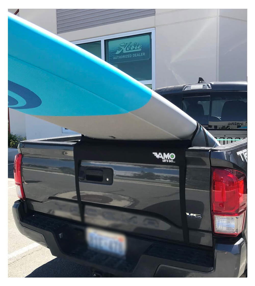 Vamo Longboard SUP Stand Up Paddle Board Truck Heckklappe Surfpad