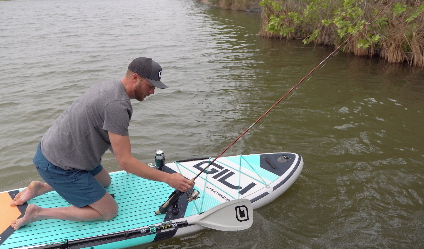 How I set up my Paddleboard for fishing 
