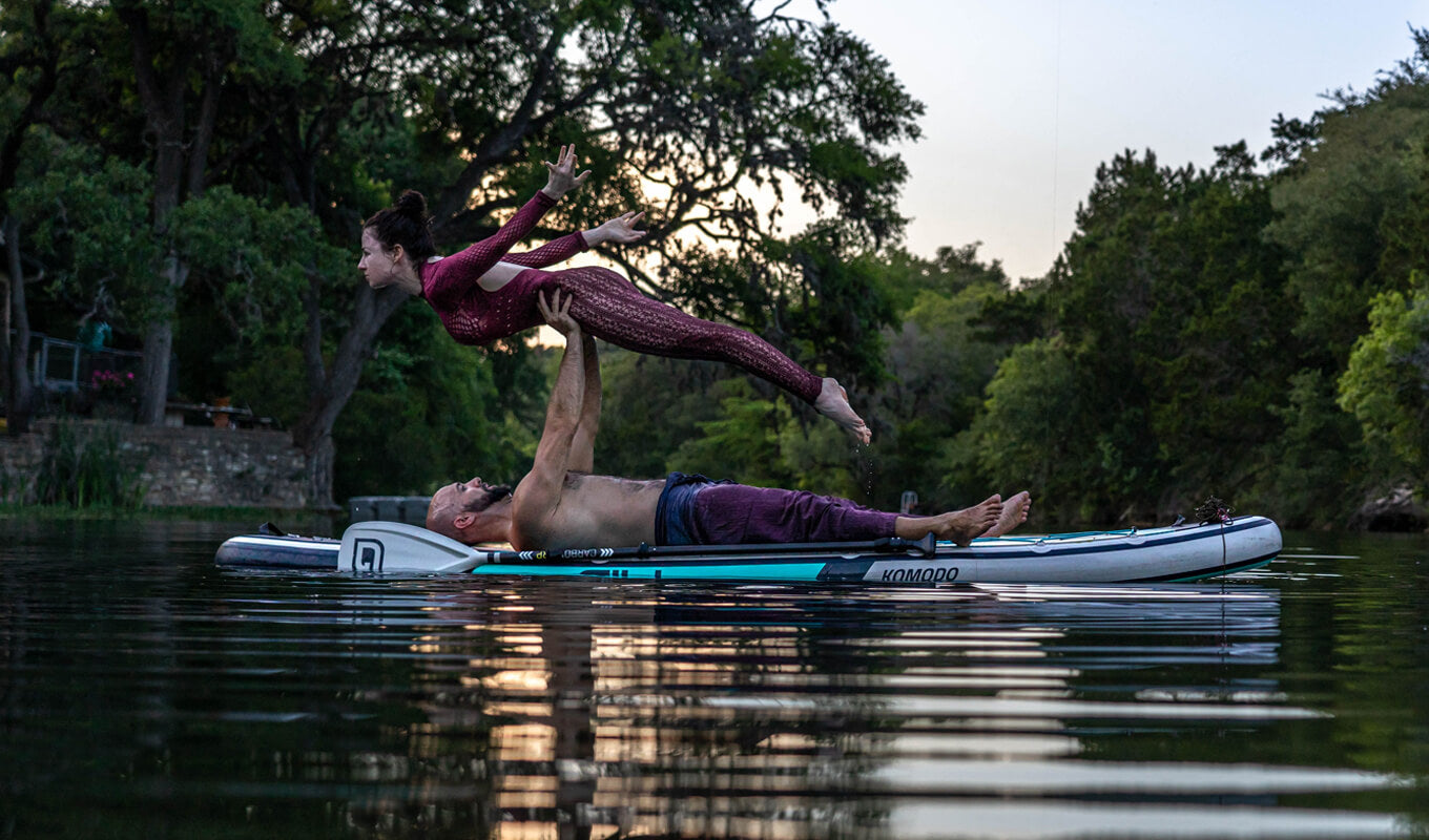 GILI Best Tips for SUP Yoga 