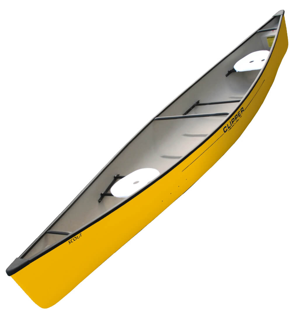 Clipper ranger canoe, yellow