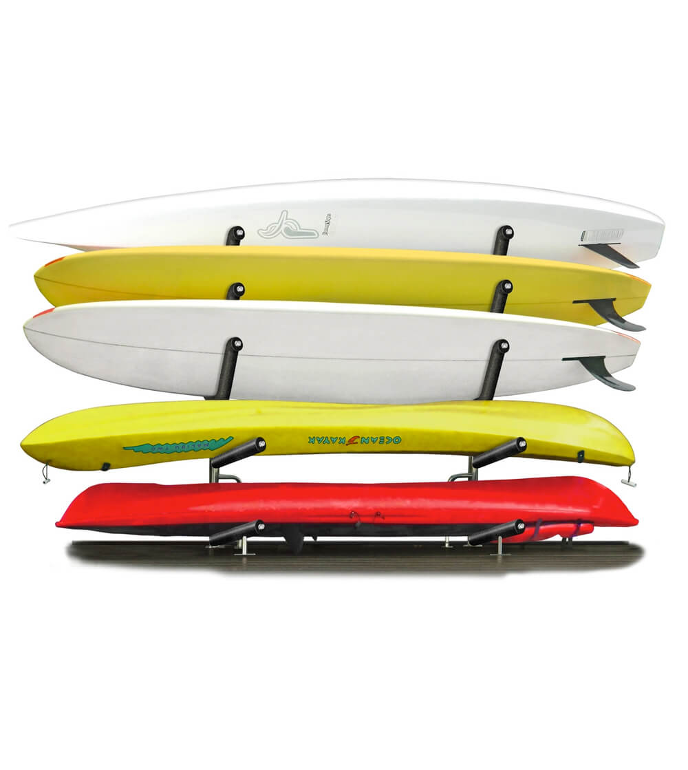 Stainless steel SUP and kayak rack