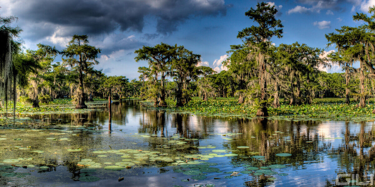 Paddelbrett Caddo Lake, unsicher, Texas