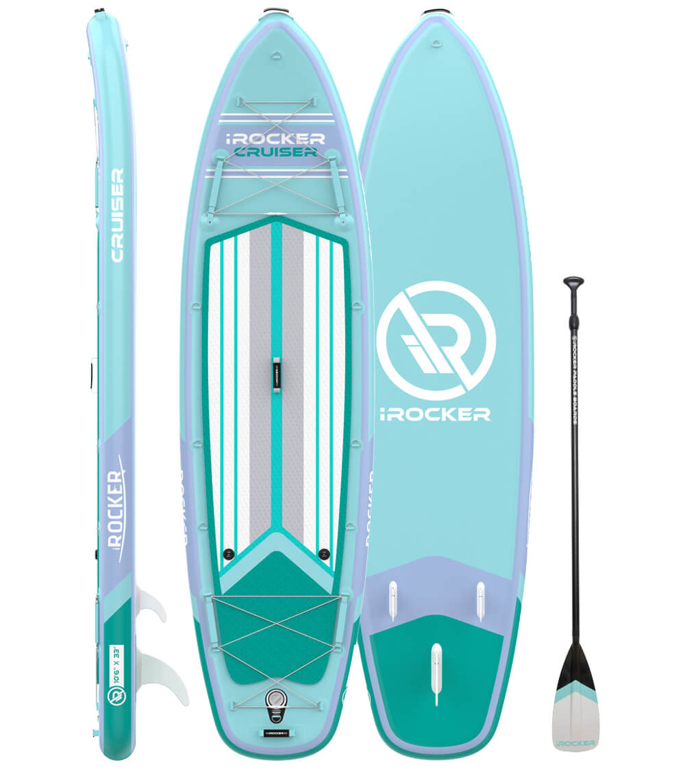 iRocker cruiser inflatable stand up paddle board