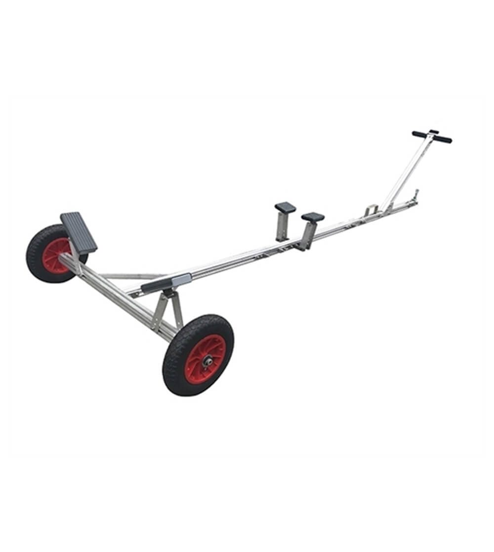 Krypt Towers Multisport Portable Carry and Launch Small Boat Trailer