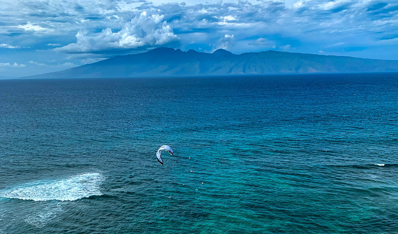 Luftbild von Kaanapali Beach, Maui Hawaii
