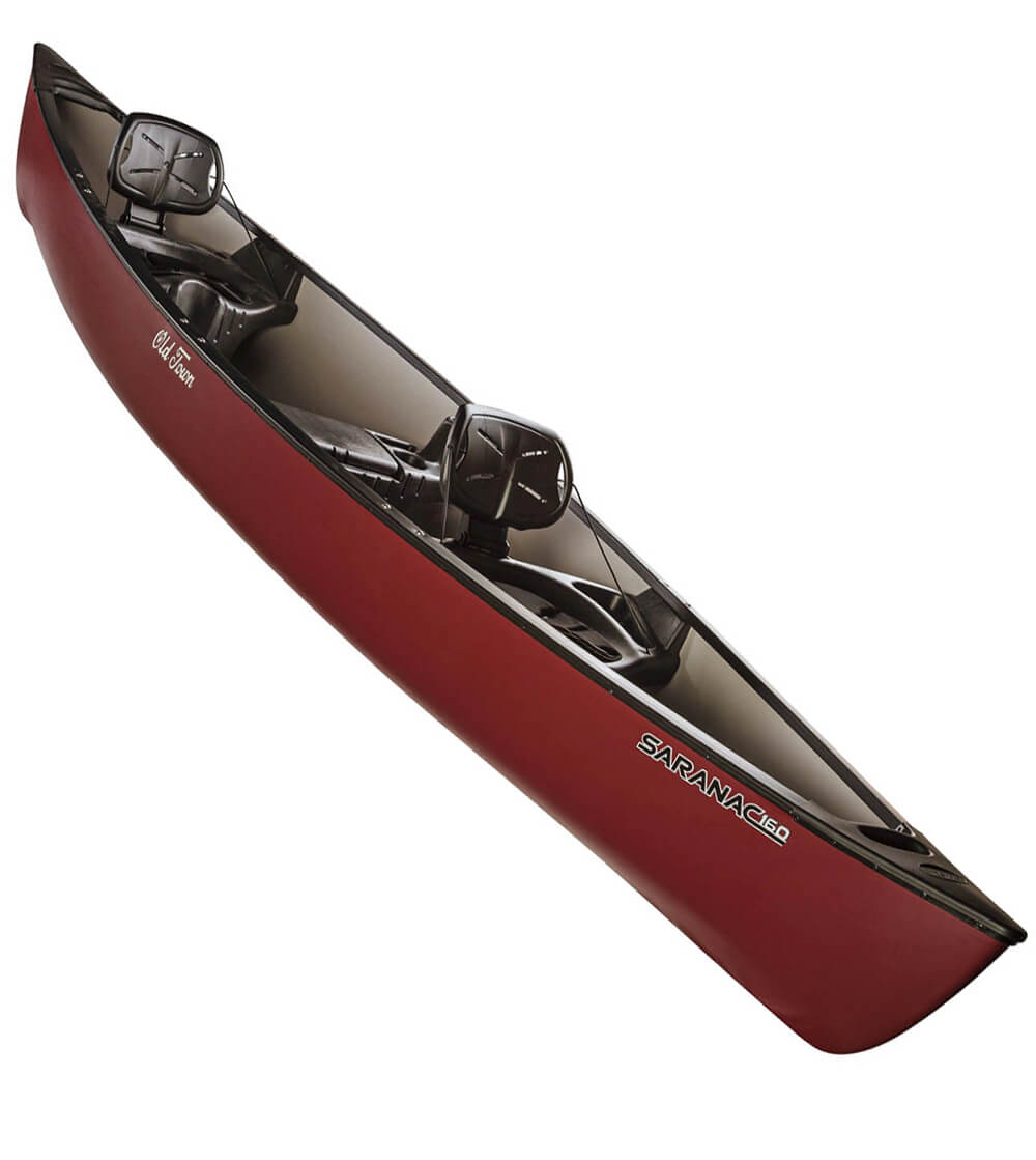 Old town saranac, Red canoe