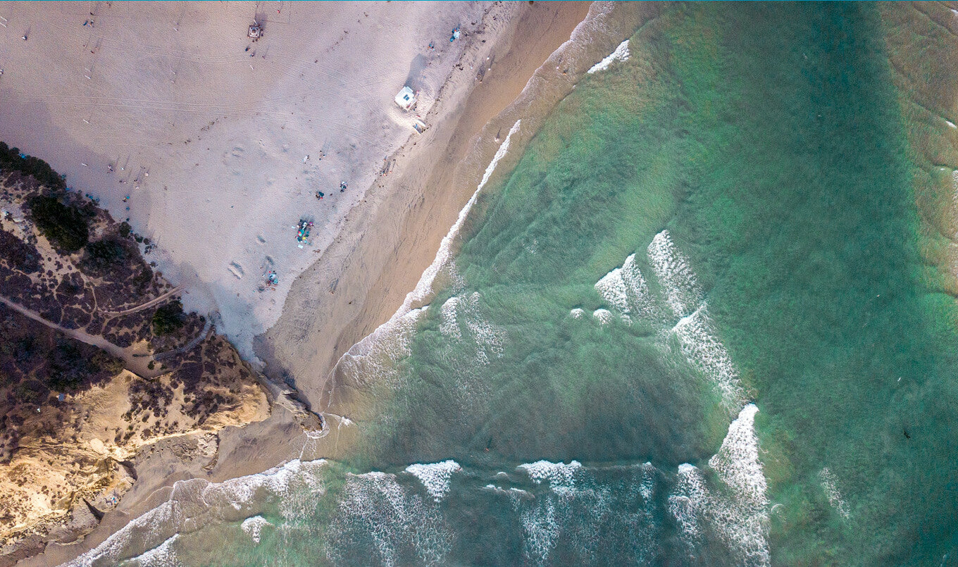 Paddle Board Del Mar Beach in San Diego, California