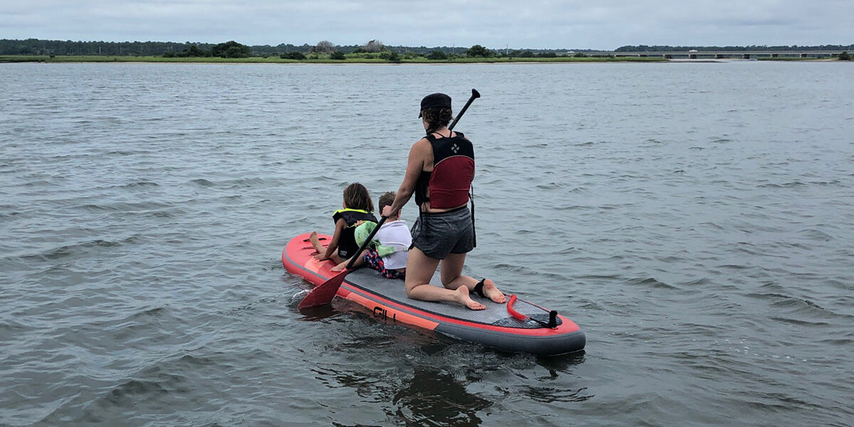 Paddle Boarding mit Ihren Kindern