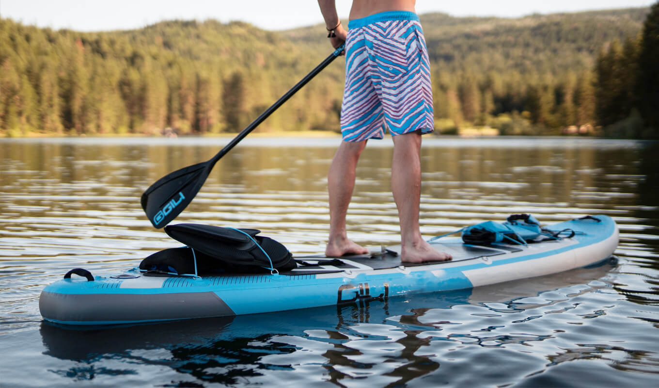 SUP paddle sizing method