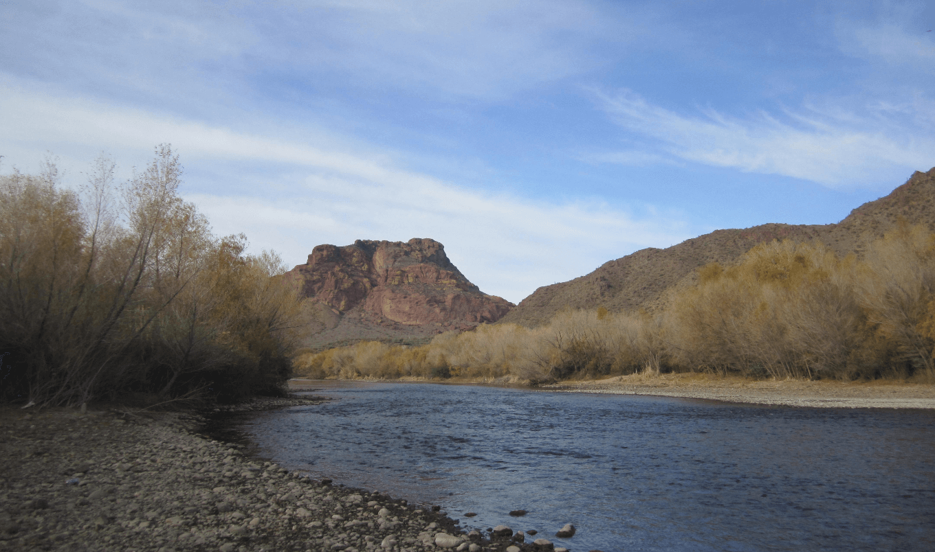 paddle board arizona - lower salt river