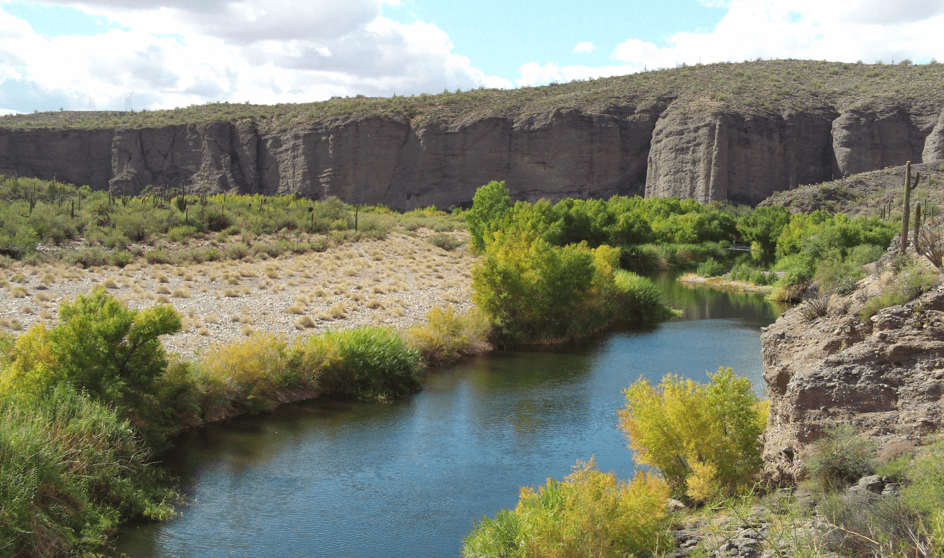 paddle board arizona - verde river