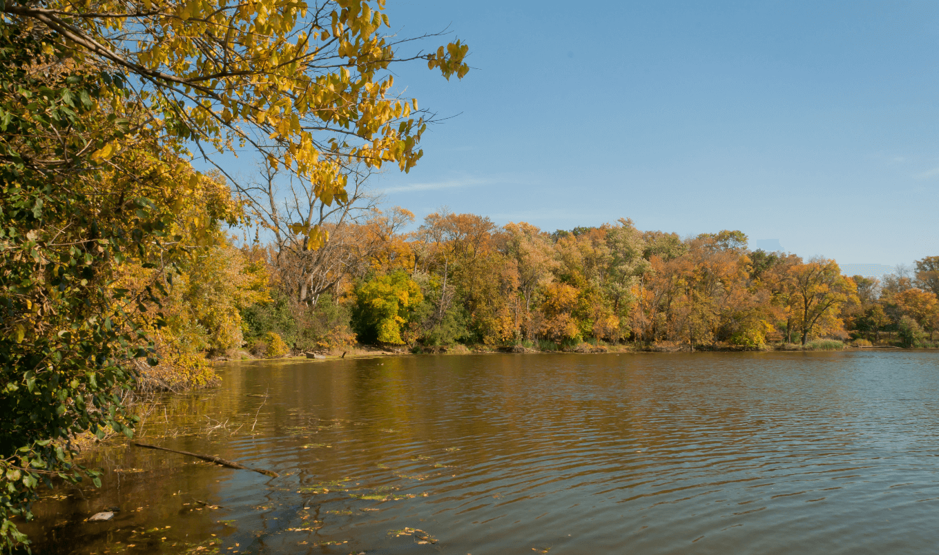 Paddelbrett Chicago - Skokie Lagunen