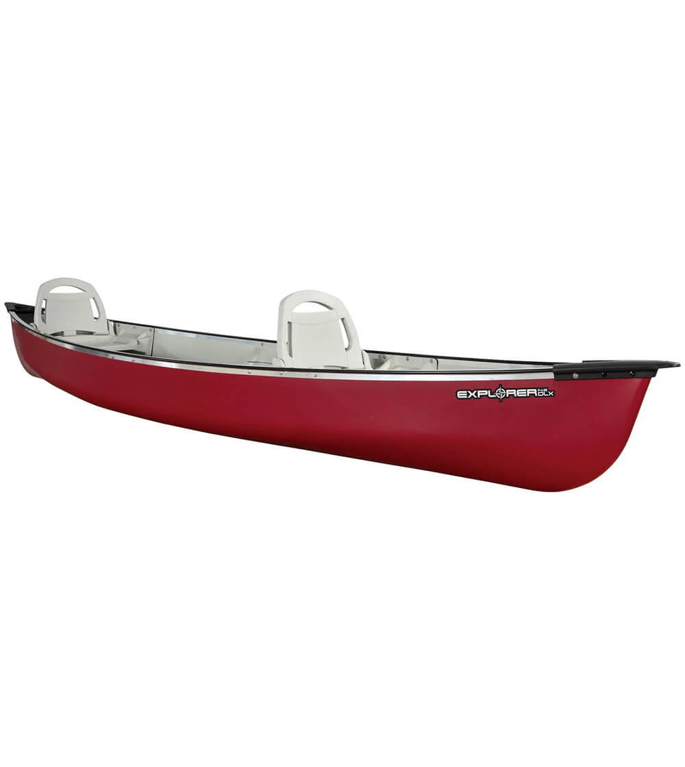 Pelican explorer deluxe canoe, red