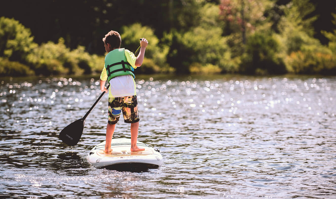 Always Wear a Personal Flotation Device on Your SUP