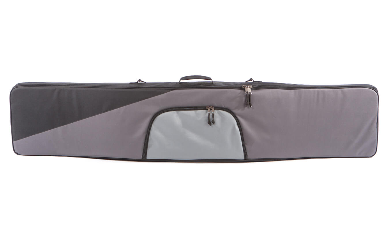 Gray Snowboarding travel bag