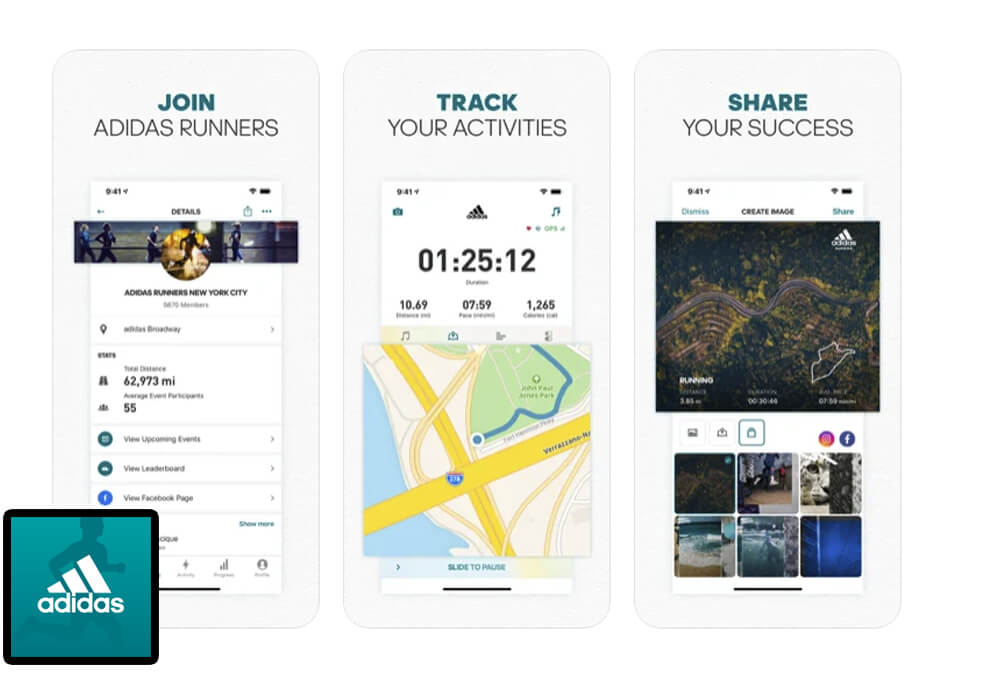 Runtastic App for SUP