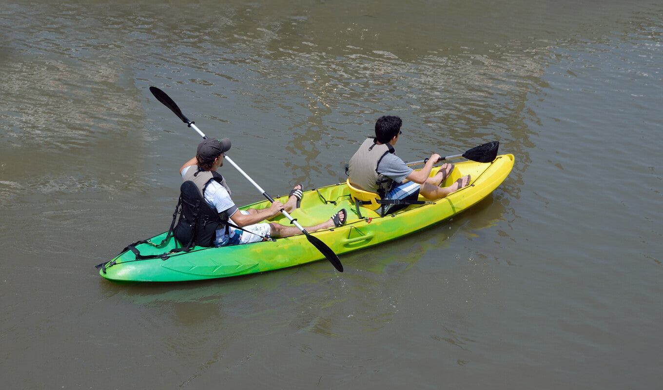 BKC TK122U 12' 6 Tandem 2 or 3 Person SIt On Top Fishing Kayak Review 