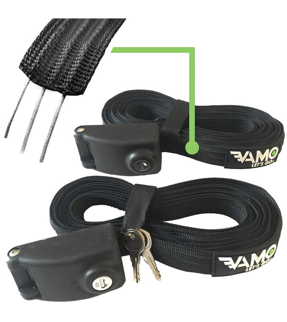 VAMO premium locking tie downs