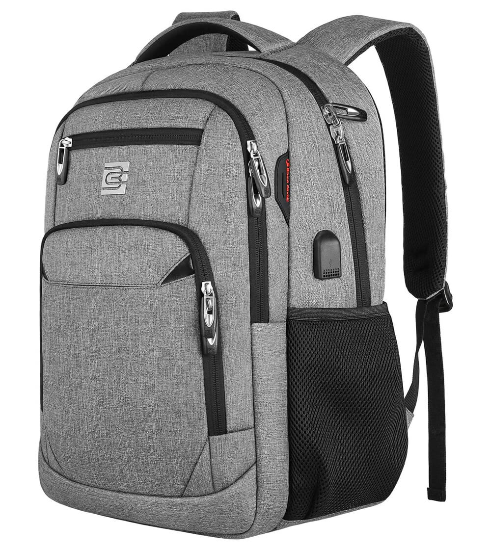 Volher wasserdichter Laptop-Rucksack grau