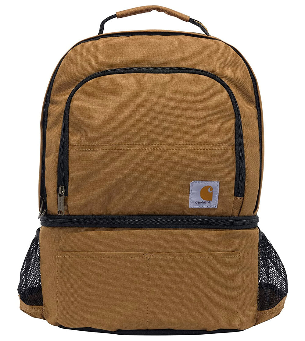 Brown Carhartt Insulated Cooler Backpack