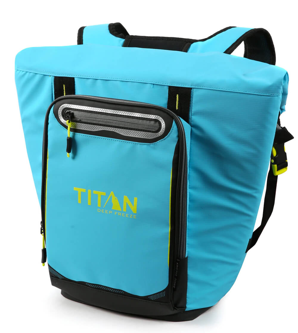 Blue Titan Deep Freeze Rolltop Backpack Cooler