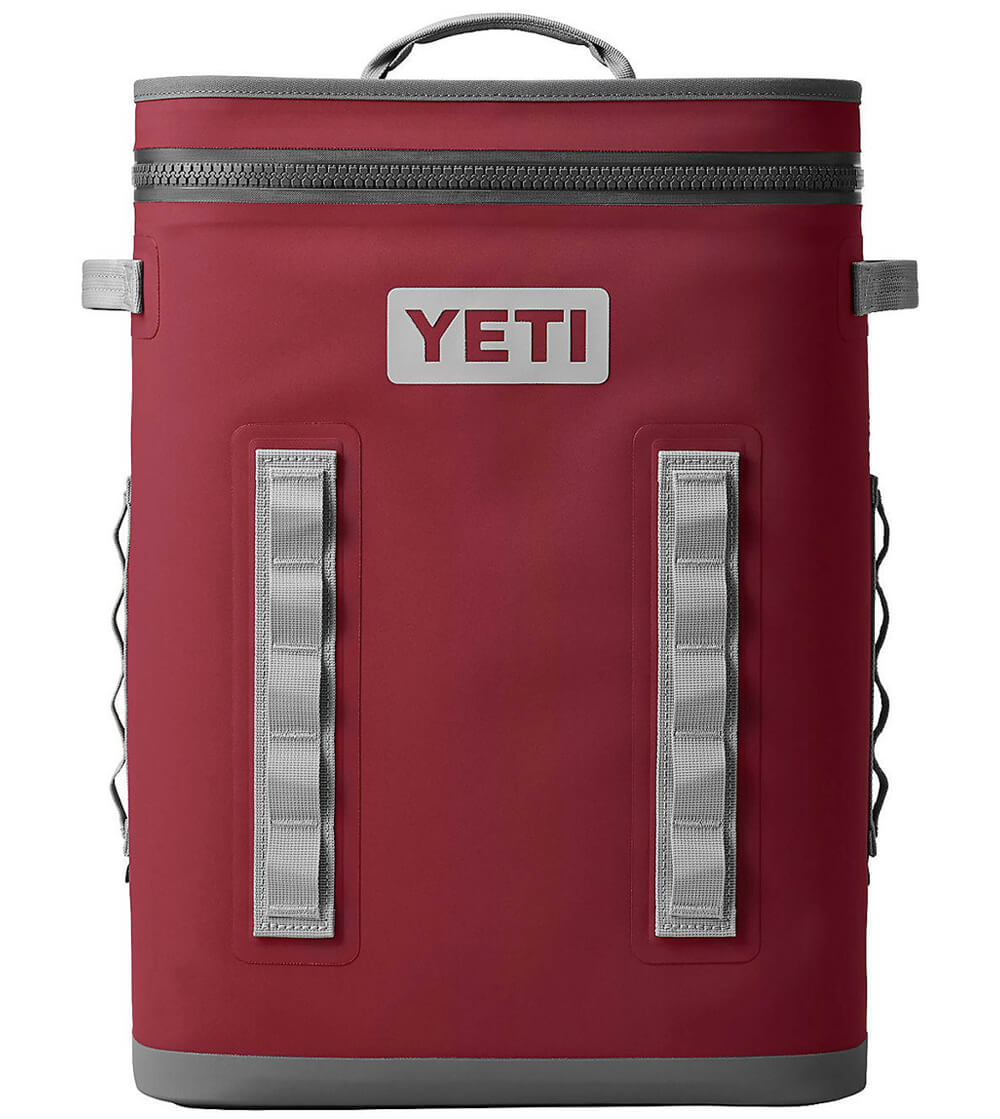 Harvest red YETI hopper backflip