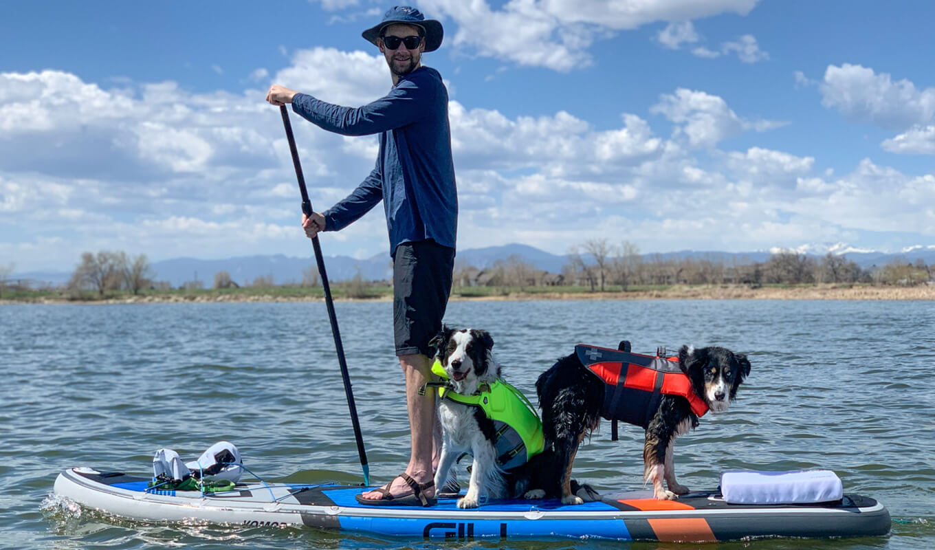 Wear a PFD for SUP Safety