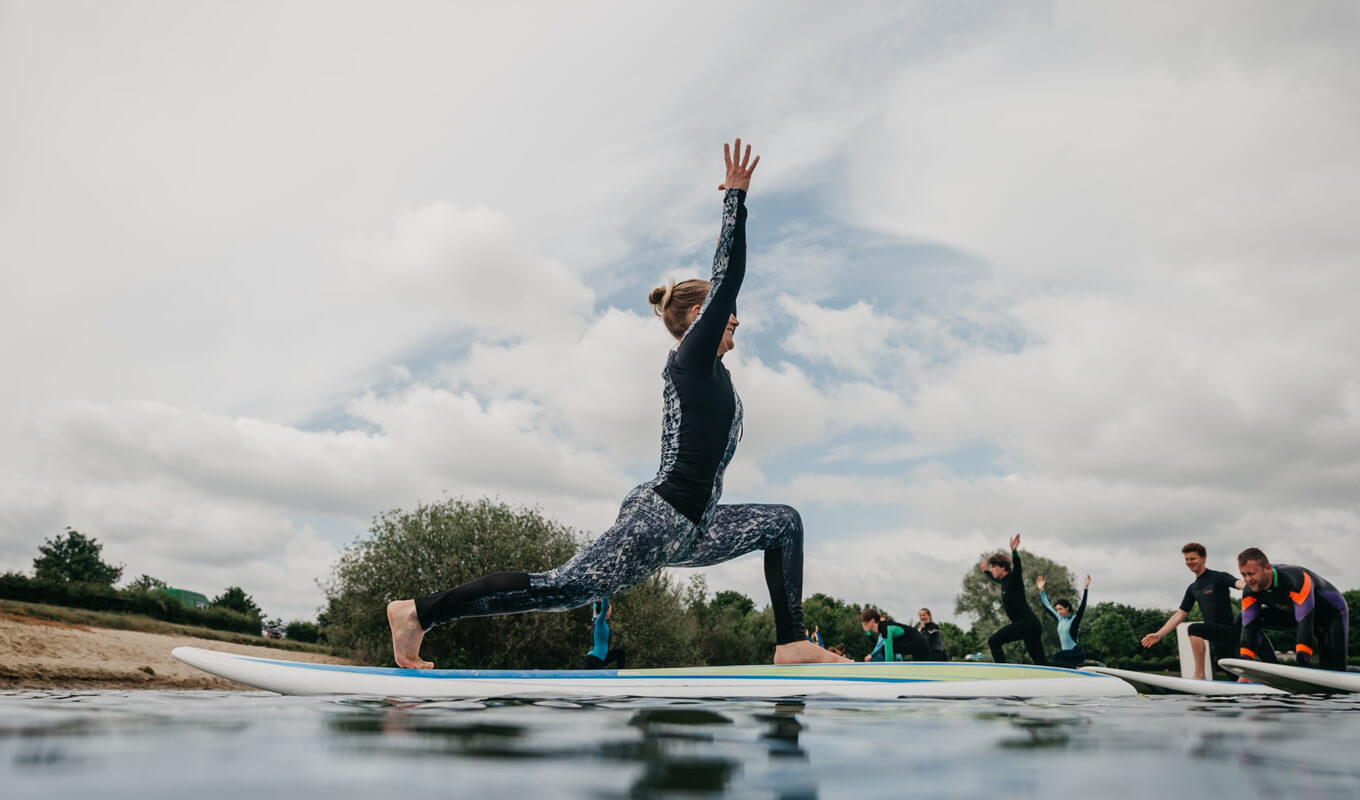 Was ist SUP-Yoga