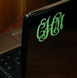 Monogram the outside of your laptop.