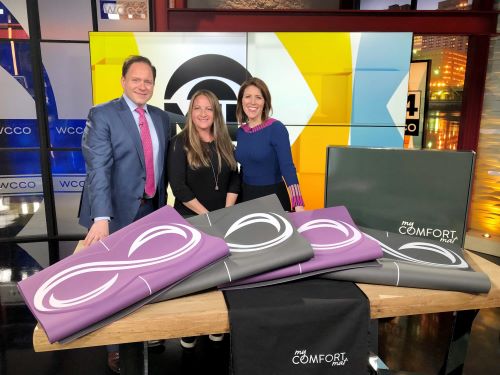 WCCO-interview My Comfort Mat