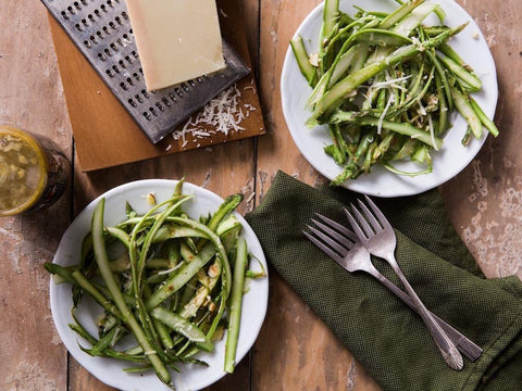 Shaved Asparagus Salad Recipe With Absinthe Vinaigrette